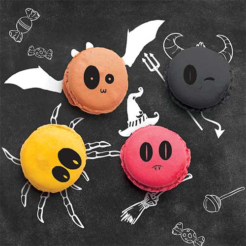 Macarons Halloween